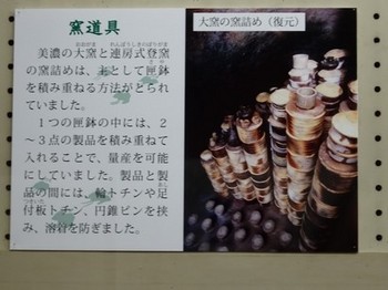 160226土岐市美濃陶磁歴史館⑮、窯道具 (コピー).JPG