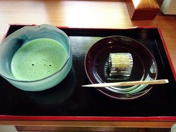160611爲三郎記念館⑯、季節の和菓子＆抹茶セット (コピー).JPG
