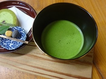 170420西尾めぐり11、葵製茶（お抹茶とお菓子） (コピー).JPG