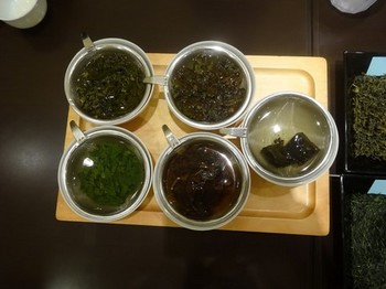 170829深緑茶房「お茶教室」10、抽出（90℃x3分） (コピー).JPG