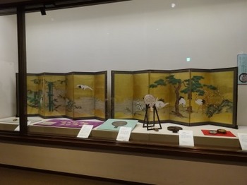 200104彦根城博物館13、蓬莱図（狩野英信）.JPG